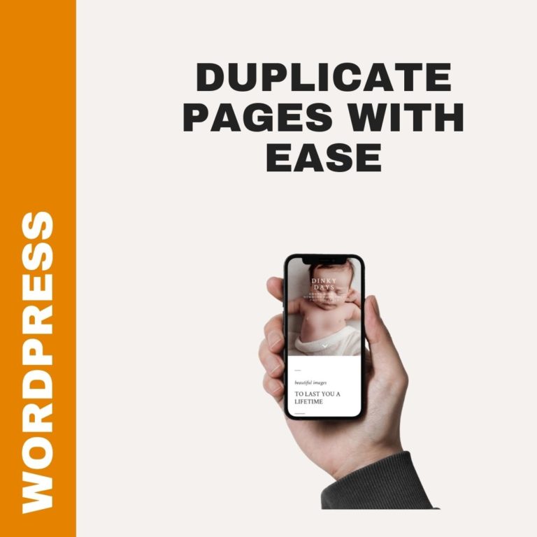 Duplicate pages with ease